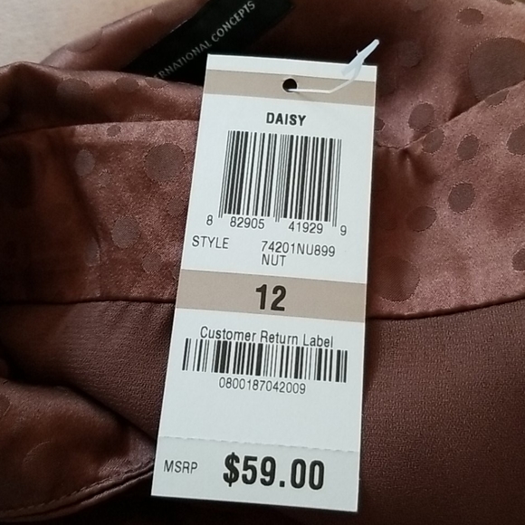 NWT- INC Spaghetti Strap Top - Picture 5 of 5